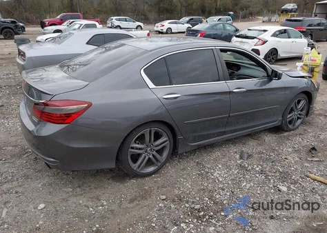 2017 Honda Accord Sport Se z USA, uszkodzony, nr VIN 1HGCR2F1XHA243899